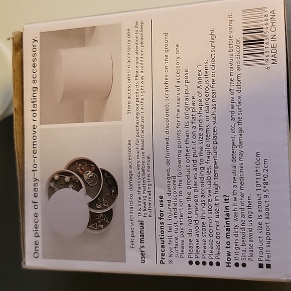 NWT Crystal Bling Tiered Jewelry Organizer - Picture 8 of 8